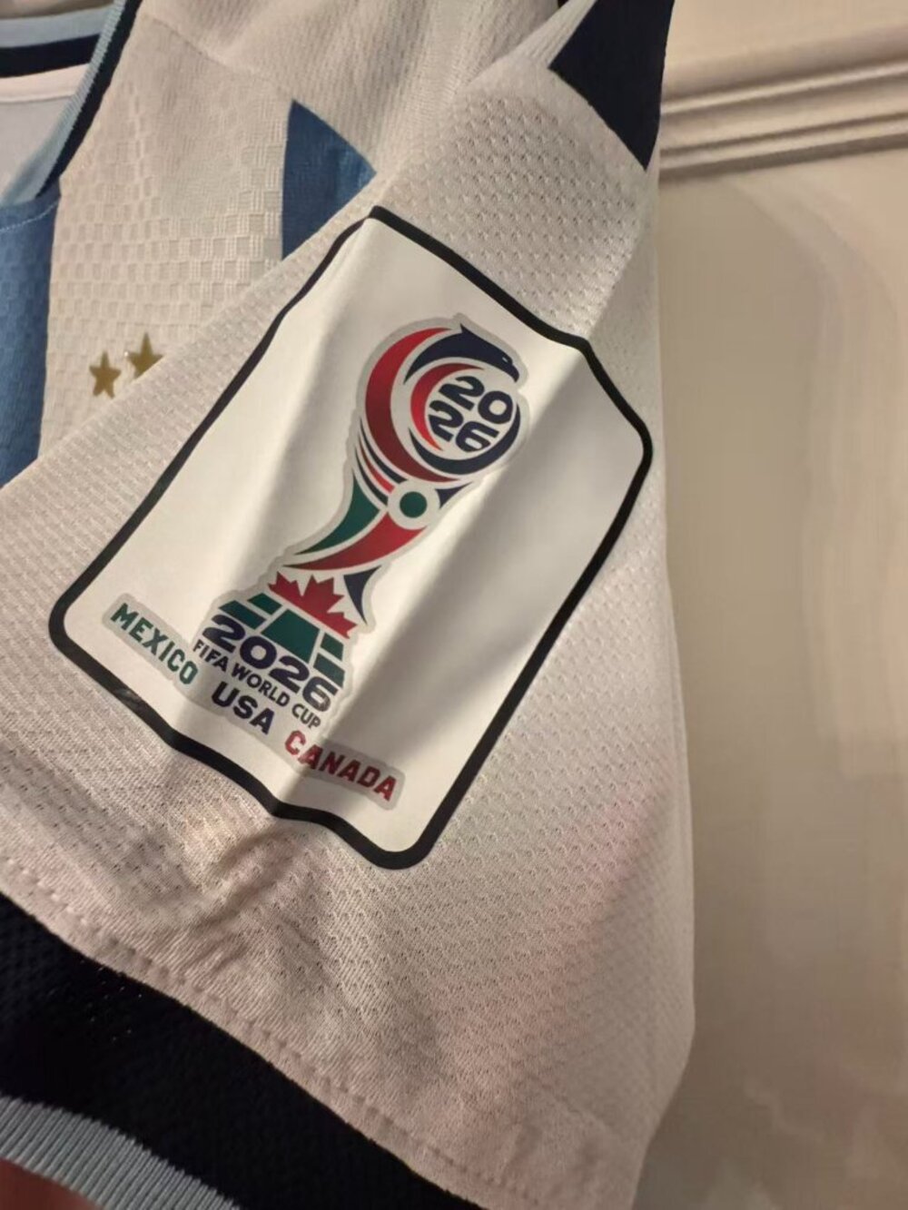 adidas Argentina Soccer Jersey Blue White Size S - Picture 4 of 9